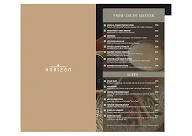 Horizon - Sayaji Hotel menu 2