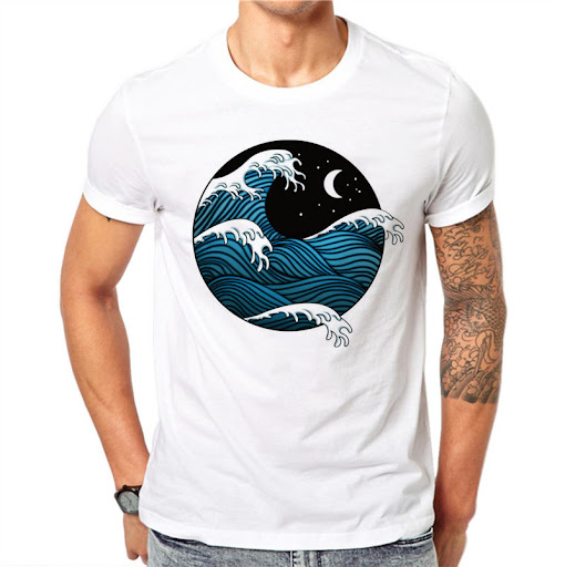 Title 3, Round neck short sleeve T-shirt