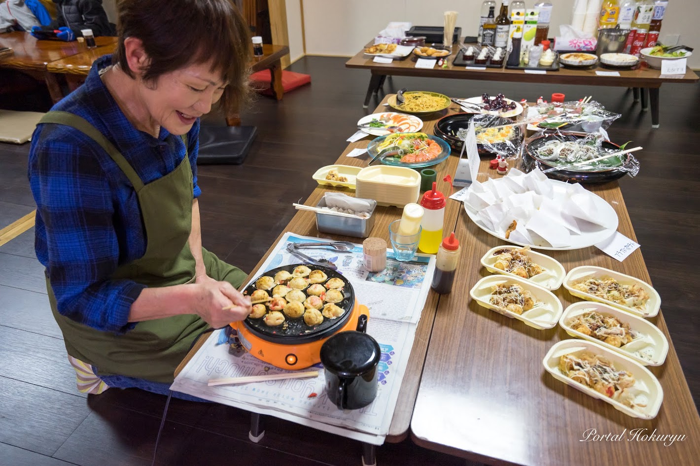 一戸まるみさん手作り「たこ焼き」