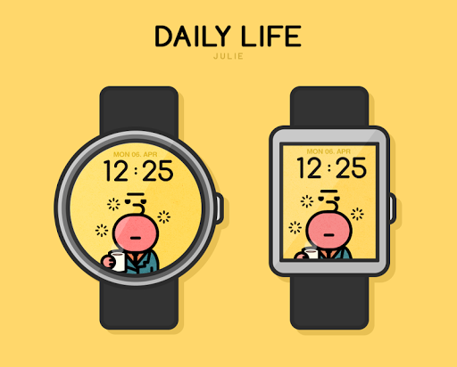 Daily Life watchface by Julie