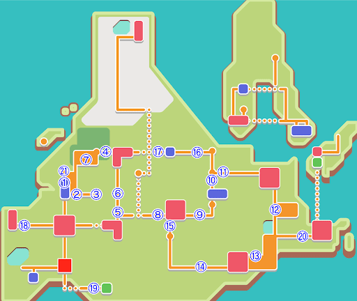 ポケモンダイパリメイク あまいかおりの木の場所一覧 sp 神ゲー攻略