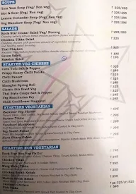 Rockstar menu 1