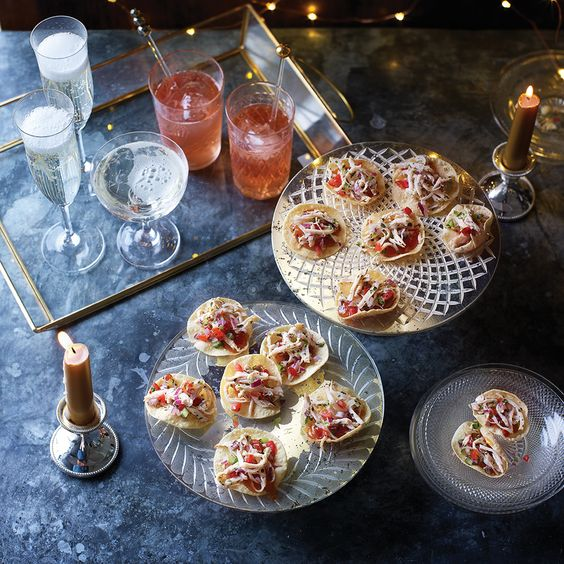 Mini Chicken Poppadoms