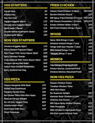 Black Wings Resto Cafe menu 1