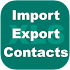 Export Import Excel Contacts1.0