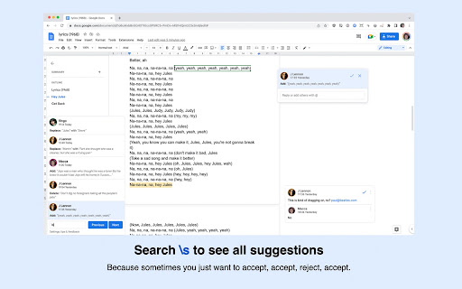 Comment Helper for Google Docs