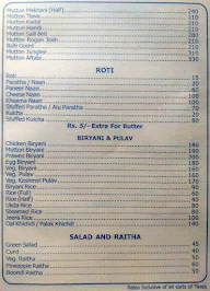 Harish Family Restaurant & Bar menu 2