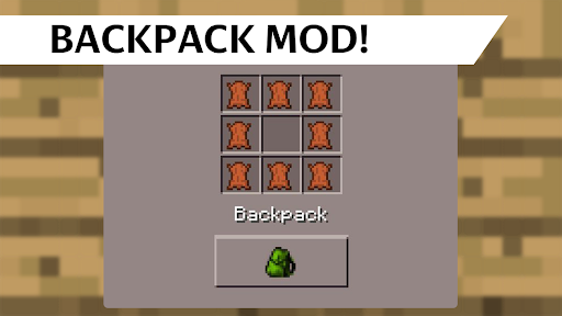 Screenshot Backpacks Mod for Minecraft