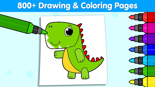 Screenshot Coloring Games for Kids: Color