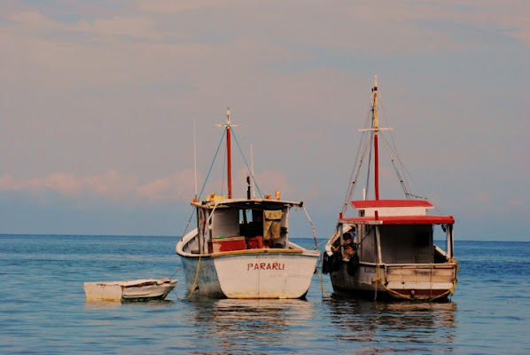 Famigliola di barche di lana