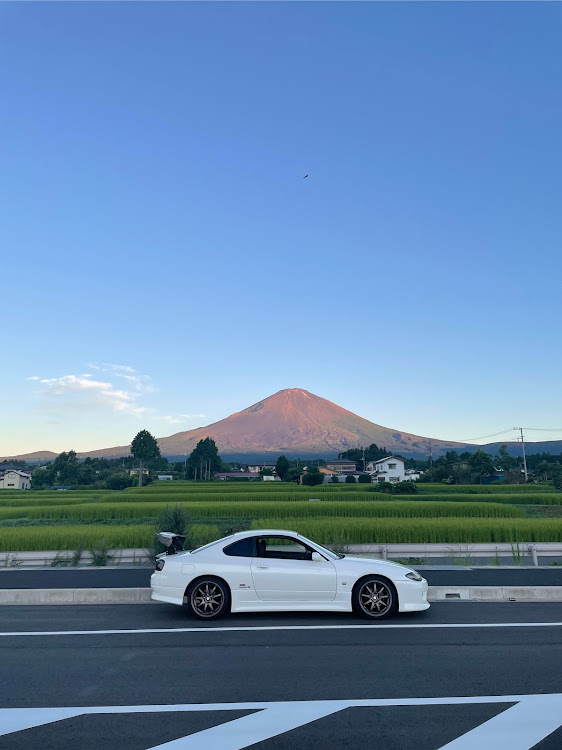 シルビアの夏休み・富士山とコラボに関するカスタム事例の投稿画像1枚目