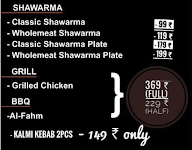 Bhaijaan Barbeques menu 1