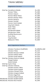 Taha - Curry & More menu 5