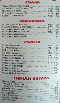 Veer Ji Da Dhaba menu 4