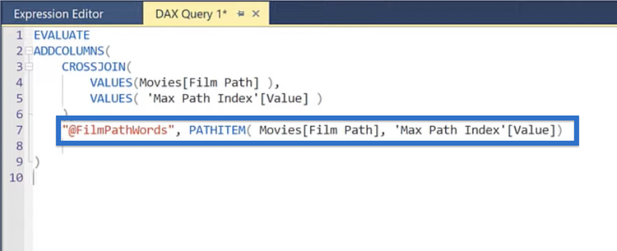 Processing The Split Columns Using The Tabular Editor 3