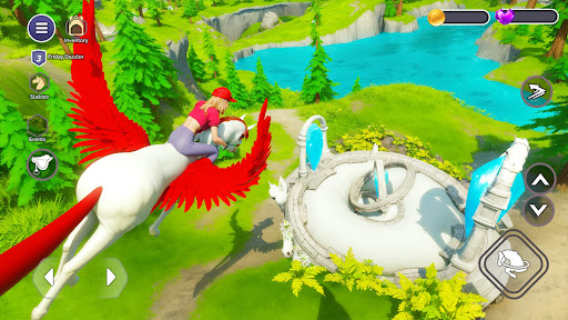 Screenshot My Flying Unicorn Horse Game