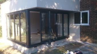 Aluminium bi-fold doors album cover