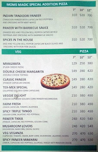 Mom's Magic Pizza And More menu 2