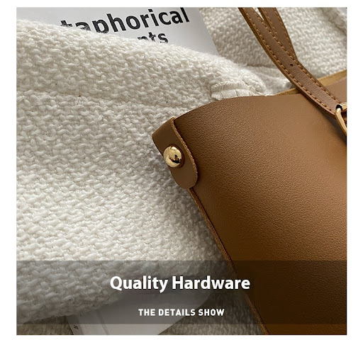 Title 10, Commuter Bag Work One-shoulder Bucket Bag Autum...