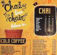 Chai Chemistry menu 5