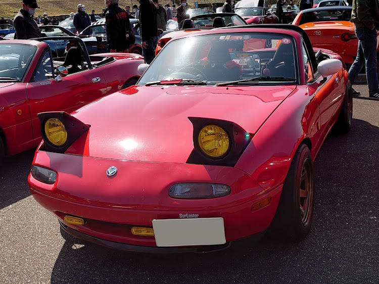 ロードスターの岡崎ミーティング・名古屋オートトレンド・コレで名古屋まで来た甲斐があった・拾い画像で、いいね！をGET🤣・今度はマスク無しの尾根遺産を🙏に関するカスタム事例の投稿画像48枚目