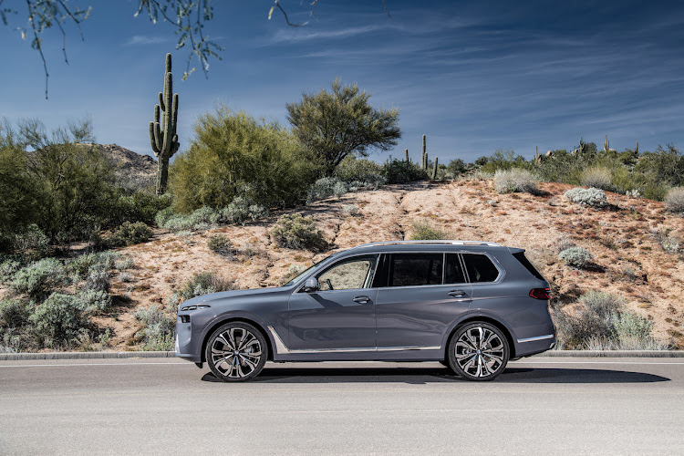 Planet-sized 23-inch alloy wheels are available as an option.