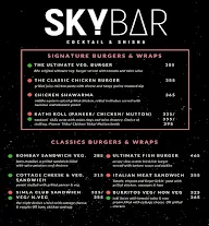 Skybar menu 3