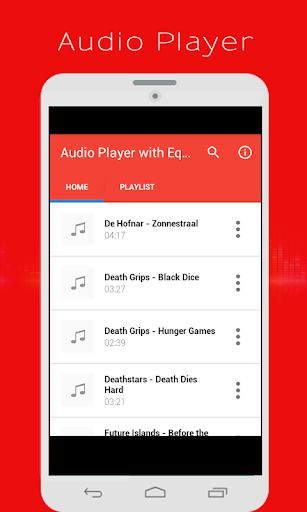 Audio Player with Equalizer