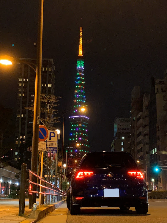 ゴルフ Rの2019ベストショット・東京タワー・レインボーブリッジ・クリスマスツリーに関するカスタム事例の投稿画像1枚目