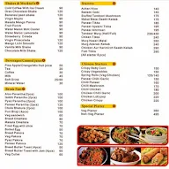 BLUE SALT RESTAURANT menu 1