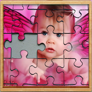 Cute Baby Girl Jigsaw Puzzle Game  Icon