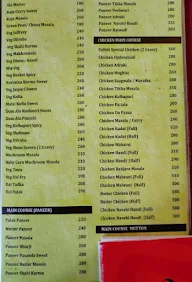 Palkhi Restaurant menu 2