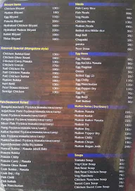 Karavali Kolimane menu 8