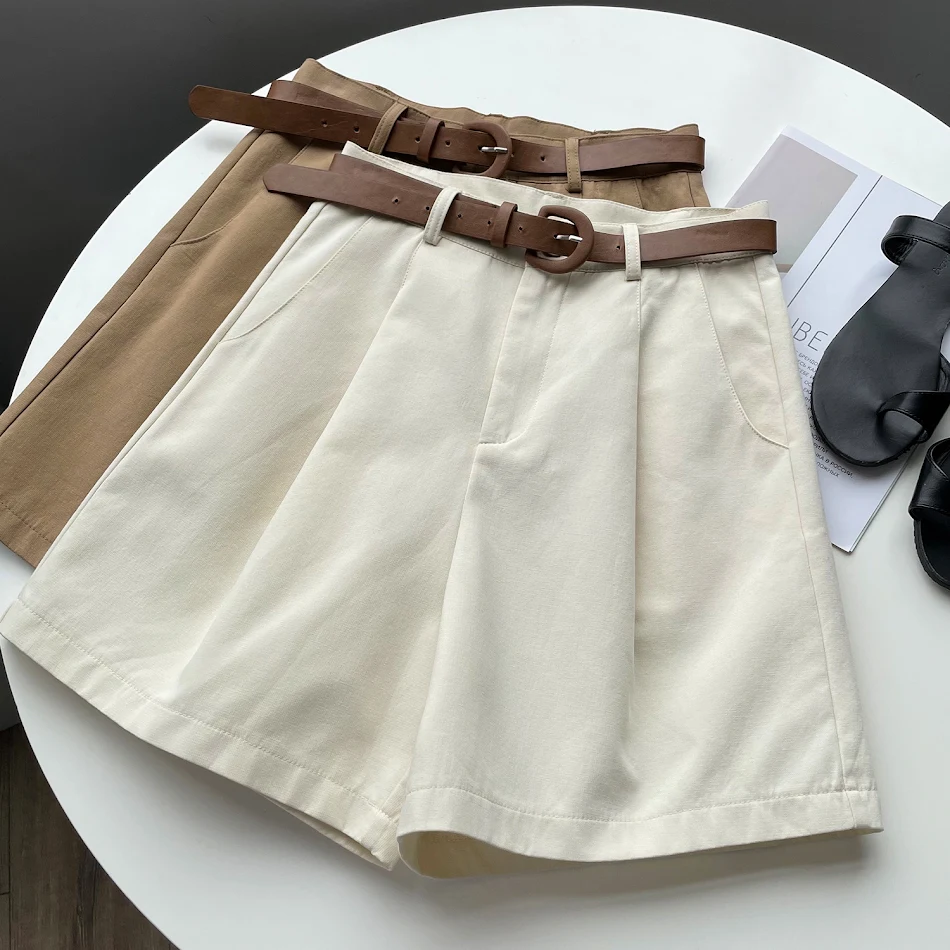 Pantalones Casuales Anchos de Pierna Recta y Sueltos, Cintura Alta, Corte Slim para un Look Moderno y Cómodo, Ideales para el Día a Día.