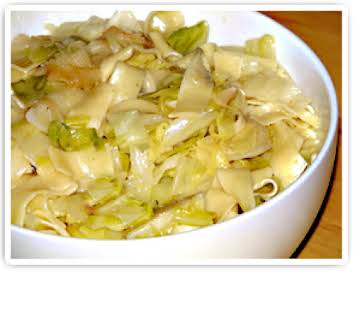 Krautfleckerl- Hungarian Cabbage and Noodles