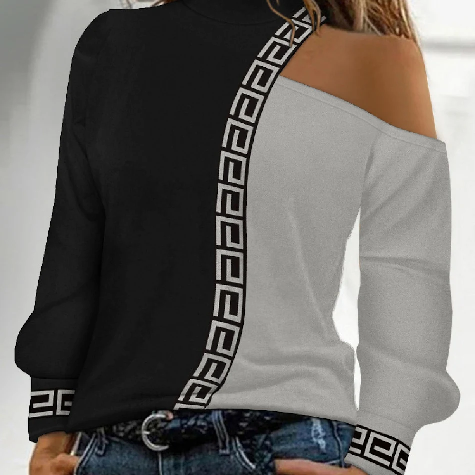 Dames T-shirt lange mouw losse ronde hals casual brons. Comfortabel en stijlvol voor een relaxte look, ideaal voor dagelijks gebruik.