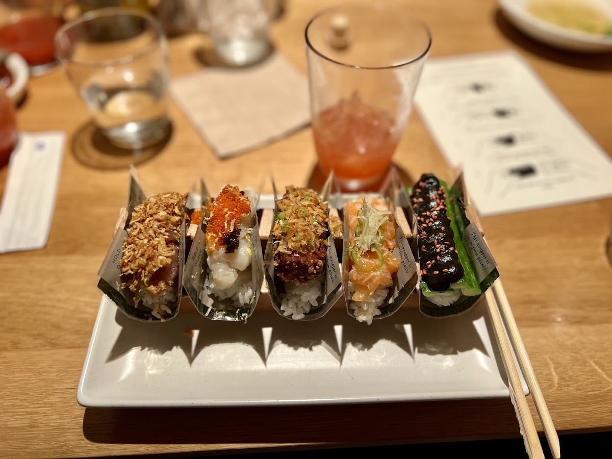 Gluten-Free Sushi at Nami Nori