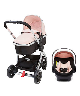 Коляска Journey Blush Система для путешествий розовый Mothercare за 28 999 руб.