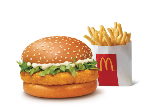 McChicken Burger + Fries (R)