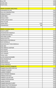 Rajveer Tea menu 6