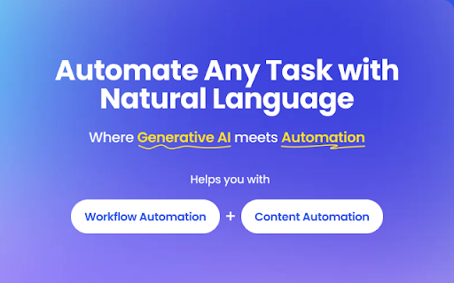 iMean - Generative AI meets Automation