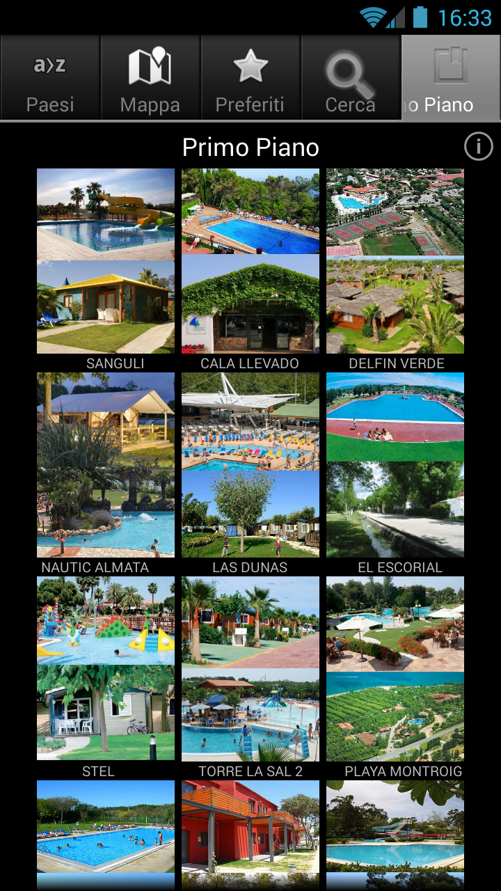Android application YouCamp Iberia screenshort