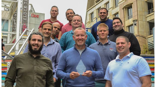 Grove DT: Grove has been awarded the inaugural Darktrace Partner of the Year for 2020. The award was given during the annual Darktrace Partner Summit that took place online in October. Pictured are Grove CEO James Vintin (centre, front) and the Darktrace sales team at Grove.