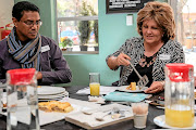 Readers Selvin Gopaul and Kathy Bell were on the Sunday Times Food Awards pie-tasting panel. 