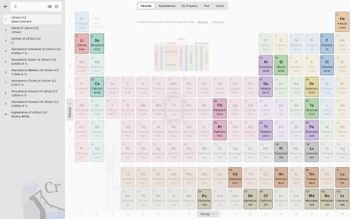 ChemReference: Periodic Table screenshot 2