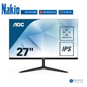 Màn Hình Aoc 27B1H/74 (27 Inch/Fhd/Ips/250Cd/M²/Hdmi+Vga/60Hz/5Ms)