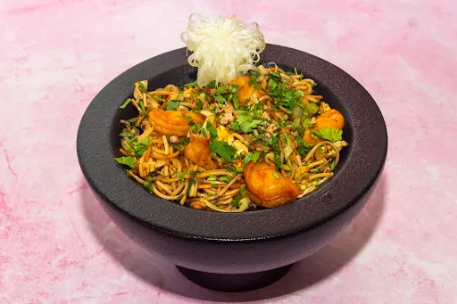 Prawns Coriander Noodles