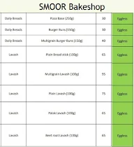 Smoor menu 4