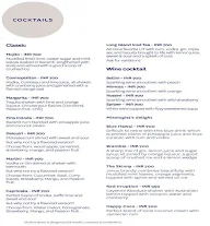 The Bar, Novotel Hyerabad Airport menu 6