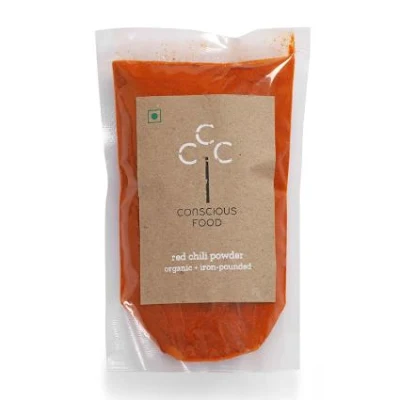 Conscious Food Red Chilli Powder - 100 gm